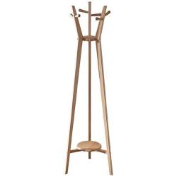 TD-Coat Racks Clothes Hanger Drying Rack Hanging Hat Rack Solid Room Bedroom Wood Frame Bag Rack