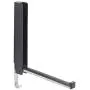 Blomus Lanca Valet Flip-Down Wall Mounted Coat Hook, Stainless Steel (63262) Blomus Lanca Valet Flip-Down Wall Mounted Coat Hook, Stainless Steel (63262)
