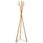 Coat Rack Hanger Clothes Hook Hanging Clothes Rack, Wood Color, 50cm50cm195cm Haiming (Color : Wood Color) Coat Rack Hanger Clothes Hook Hanging Clothes Rack, Wood Color, 50cm50cm195cm Haiming (Color : Wood Color)