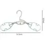 Yuqianjin Suit Hangers (Pack of 10) Non Slip No Shoulder Suit Hangers,Space Saving Clothes Hangers,Rounded Hangers for Coat,Sweater,Jackets,Pants,Shirts (Color : Pink)