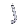 WJL Hanging Handbag Closet Organizer Purse Storage with 10 Hooks and Swivel Hanger (Five Colors are Available)