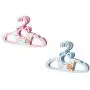 10Pc Random Color Cartoon Childrens Hanger Anti-Slip Plastic Clothe Rack Retractable Baby Special Hangers Mickey & Minnie Kid Clothes Rack