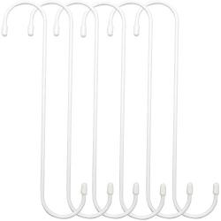 YourGift 10 Pack Heavy Duty S Hooks Black S Shaped Hooks Hanging