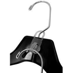 Plastic Piggy Back Clothing Hanger Connectors, Clothes Hanger Combiner/Joiners, 200 Pack