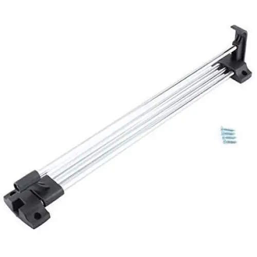 Wardrobe Chrome Pull Out Retractable Clothes Hanger Rail Towel Coat Racks Closet Rod (25-50cm) (Size : 25cm) Wardrobe Chrome Pull Out Retractable Clothes Hanger Rail Towel Coat Racks Closet Rod (25-50cm) (Size : 25cm)
