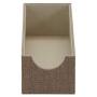 Household Essentials Brown 720-1 Deep Drawer Organizer Boxes for Storage | 12 in x 4 in x 3.13