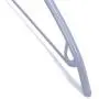 Nature Smile 10 Pack Non-Slip Suit Hanger,Coat Jacket Hangers,Sweater Hangers,PVC-Coating Metal Hangers for Pants,Shawls,Belts,Bras - Dimple & Crease Free T-Shirt Hangers,Silvery Grey Color