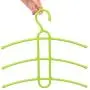 lliang Hangers Multifunctional Anti-Skid Multi Layers Plastic Clothes Hanger Towel Storage Organizer Rack Space Saver Coat Racks
