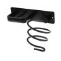 Toygogo Wall Mounted Hair Dryer Holder Self Rack Stand Hanger Straightener Organizer