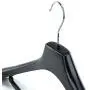 HANGERWORLD 5 Black 19.7inch Plastic Coat Clothes Garment Pant Skirt Bar Hangers 1.96inch Broad Shoulder Support HANGERWORLD 5 Black 19.7inch Plastic Coat Clothes Garment Pant Skirt Bar Hangers 1.96inch Broad Shoulder Support