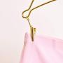 Pretty-GENTLE 20 Pcs/Lot Exquisite Metal Bold Non Slip Underwear Alloy Hanger Underwear Clothes Rack,Rose Gold 20Pcs