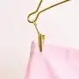 Pretty-GENTLE 20 Pcs/Lot Exquisite Metal Bold Non Slip Underwear Alloy Hanger Underwear Clothes Rack,Rose Gold 20Pcs