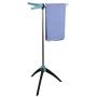 Sunbeam Foldable, Collapsible and Portable Tripod Clothes Drying and Garment Rack, Naturally Dry Without Power, Holds Up 36 Hanger Loops (Blue)