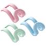 20Pcs Creative Mini Flocking Clothes Hanger Home Easy Hook Closet Organizer Decoration