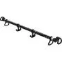 Rubbermaid 3346-20 Automotive Expandable Hanging Clothes Bar: Non-Slip Rubber Coated Car Rod with Accessory Hooks