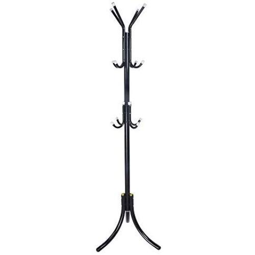 Iusun Coat Rack Three-Legged Stand Tree Hall Tree Entryway Storage Shelf Wood Look Accent Furniture for Clothes Hat Bag Hanger Floor Bedroom Multi-Function Simple-Ship from USA (Black) Iusun Coat Rack Three-Legged Stand Tree Hall Tree Entryway Storage Shelf Wood Look Accent Furniture for Clothes Hat Bag Hanger Floor Bedroom Multi-Function Simple-Ship from USA (Black)