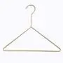 Hangers for Children Triangle, Small Hangers Gold Clothes Shop Children, Display, Hangers for Children, Metal Hangers Non-Slip (10 Pcs/Lot)