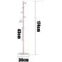 Q_Entryway Furniture Simple Bedroom Coat Rack Floor Living Room Clothes Rack Fashion Creative Hanger Wrought Iron Simple Modern Floor Hanger Hall Trees