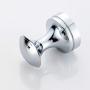 LIOOBO Brass Wall Hook Decorative Robe Coat Hook Bathroom Towel Hanger Closet Clothes Hat Hanging Rack for Kitchen Home (Silver)