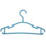 KYCPTNFJ Multi-Functional Portable Clothes Hangers 10 Pieces Clothes Hangers Blue