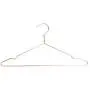 42cm Strong Metal Wire Clothes Hangers Hook Coat Trouser Skirt Holder Bar