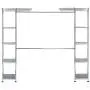 Seville Classics Expandable Double-Rod Clothes Rack Closet Organizer System, 58" to 83" W x 14" D x 72", Plated Steel Seville Classics Expandable Double-Rod Clothes Rack Closet Organizer System, 58" to 83" W x 14" D x 72", Plated Steel