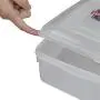 Ggbin Plastic Boxes with Lid, Clear, Clear Storage Containers(6Qt, 8Qt, 12Qt) Ggbin Plastic Boxes with Lid, Clear, Clear Storage Containers(6Qt, 8Qt, 12Qt)