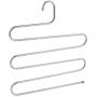 5PC Stainless Steel Pants Trousers Hanger Clothes Rack Closet Holder Organizer Decoration