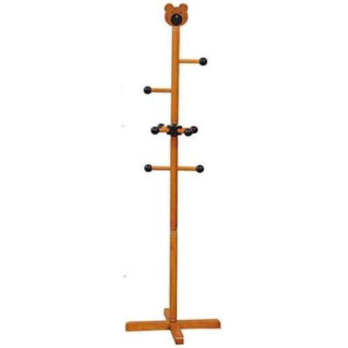 HXGL-Hanger Solid Wood Childrens Coat Rack Bedroom Floor Racks Modern Minimalist Cartoon Creative Hangers Children Clothes Rack (Color : Wood) HXGL-Hanger Solid Wood Childrens Coat Rack Bedroom Floor Racks Modern Minimalist Cartoon Creative Hangers Children Clothes Rack (Color : Wood)