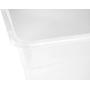 Sterilite 56 Quart Clear Storage Boxes See-through with White Lid (Pack Of 8)