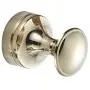 LIOOBO Brass Wall Hook Decorative Robe Coat Hook Bathroom Towel Hanger Closet Clothes Hat Hanging Rack for Kitchen Home (Golden)
