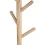 Type A Wooden Coat Rack | Clothing Hanger with 6 Hooks, Easy Assembly & 2 Adjustable Heights | Perfect for Your Hallway, Entryway or Foyer to Hang Your Clothes & Accessories | Wooden White Base