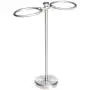 AmazonBasics Bathroom Accessory Collection 2-Ring Towel Holder, Brushed Steel AmazonBasics Bathroom Accessory Collection 2-Ring Towel Holder, Brushed Steel