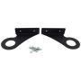 Concept Fusion Aluminum Industrial Decorative Curved Closet/Clothes Hanger Entryway Shelf Clothes Hanger Brackets (Set of 2, Middle Support Brackets for Rod) Concept Fusion Aluminum Industrial Decorative Curved Closet/Clothes Hanger Entryway Shelf Clothes Hanger Brackets (Set of 2, Middle Support Brackets for Rod)