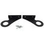 Concept Fusion Aluminum Industrial Decorative Curved Closet/Clothes Hanger Entryway Shelf Clothes Hanger Brackets (Set of 2, Middle Support Brackets for Rod) Concept Fusion Aluminum Industrial Decorative Curved Closet/Clothes Hanger Entryway Shelf Clothes Hanger Brackets (Set of 2, Middle Support Brackets for Rod)