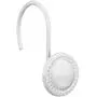 AmazonBasics Shower Curtain Hooks - Beaded Circle, Nickel AmazonBasics Shower Curtain Hooks - Beaded Circle, Nickel