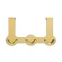 IMEEA Over The Door Hook Hanger with 3 Hooks Organizer Rack for Coat, Bags, Towel