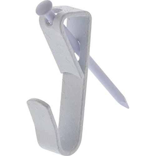 Hillman 122309 White Conventional Picture Hanger 2 Pack 100lb