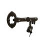 Rustic wood Key holder for wall, Family Key Rack, Key stand For Wall, wooden key shelf, Wall hook, Personalized hanger, hallway key hanger