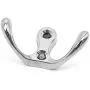 Wall Hooks, 2pcs Antique Wall Door Hooks Bedroom Bath Clothes Towel Zinc Alloy Hanger - Silver Wall Hooks, 2pcs Antique Wall Door Hooks Bedroom Bath Clothes Towel Zinc Alloy Hanger - Silver