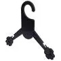 10pcs Pet Dog Clothing Hangers Black (9 inch) 10pcs Pet Dog Clothing Hangers Black (9 inch)