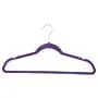 NEW 60PCS Non Slip Velvet Clothes Suit/Shirt/Pants Hangers White, Black, Purple,Red