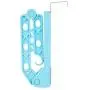 Gunel home Foldable Clothes Hanger Drying Rack Bathroom Plastic Organizer Plastic Multi-Function Hangers,Drying Rack,Suit Hangers,Travel Hangers (Blue)