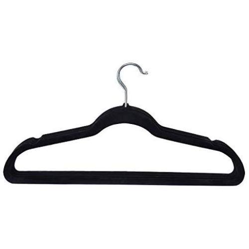 CWY 100 pcs Velvet Clothes Suit/Shirt/Pants Hangers Only by eight24hours