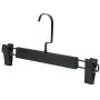 5Pcs Adult with Clip Closet Solid Wood Skirt Trousers Organizer Pants Hanger Clothes Wardrobe Storage Rack Non Slip Flat Hook 5Pcs Adult with Clip Closet Solid Wood Skirt Trousers Organizer Pants Hanger Clothes Wardrobe Storage Rack Non Slip Flat Hook
