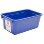 Storex Small Cubby Bin, Blue, Pink and Turquoise, 5-Pack