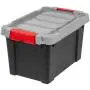5 Gallon Store-It-All Tote, Black IRIS USA, 4 Pack 5 Gallon Store-It-All Tote, Black IRIS USA, 4 Pack
