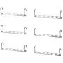 10Pcs Multifunctional Drying Storage Rack Clothes Folding Metal Hanger Closet Hangers for Clothes Coat Hanger 10Pcs Multifunctional Drying Storage Rack Clothes Folding Metal Hanger Closet Hangers for Clothes Coat Hanger