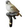 Creative Retro Bird Hooks Wall Hanger for Bag Key Clothes Bathroom Kitchen Towel Holder Wall Mount Resin Hanger Rack Decoration Wedding Gift (B)