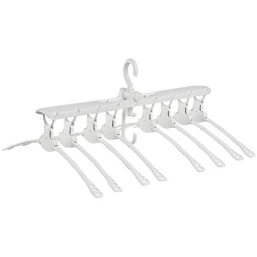 WINOMO Rotary Folding Clothes Hanger Foldable Hangers Hook Anti-Skid Drying Racks